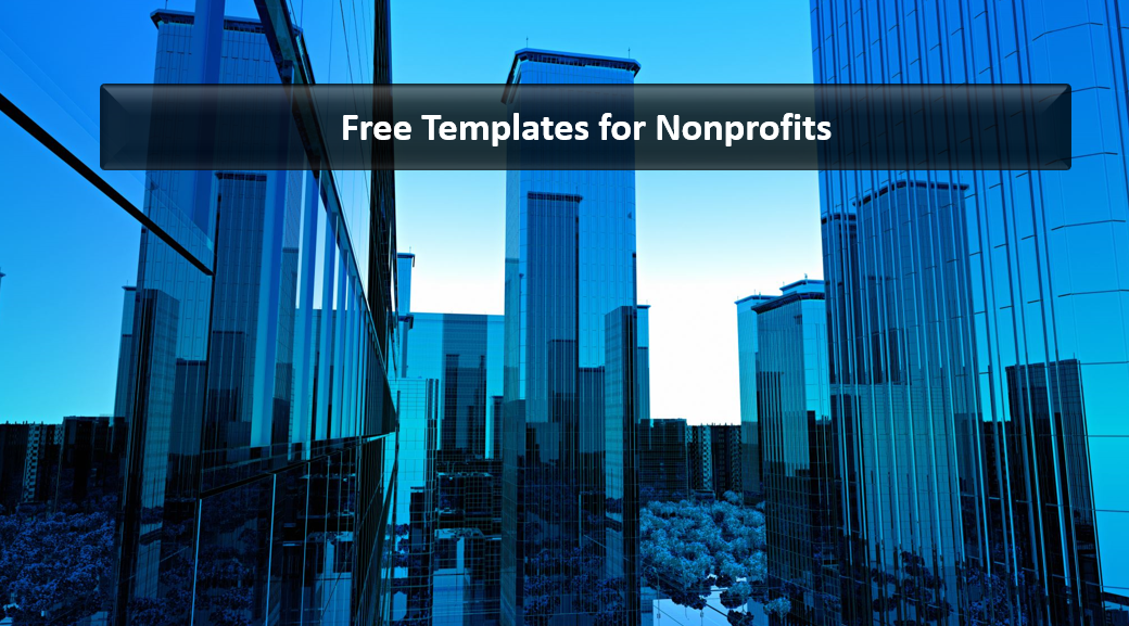 Free Templates for Nonprofits and NPOs