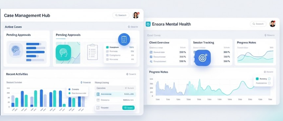 Case Management Hub vs Ensora Mental Health Comparison