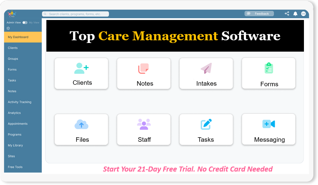 Best Care Management Software for Small, Mid-Sized and Large Organizations