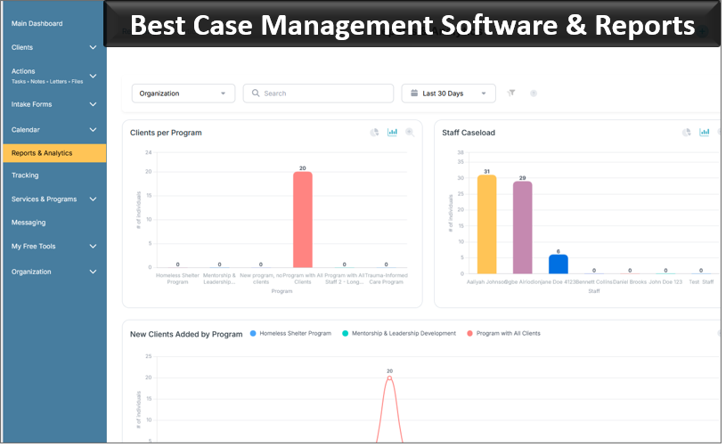 Best Case Management Software & Reports