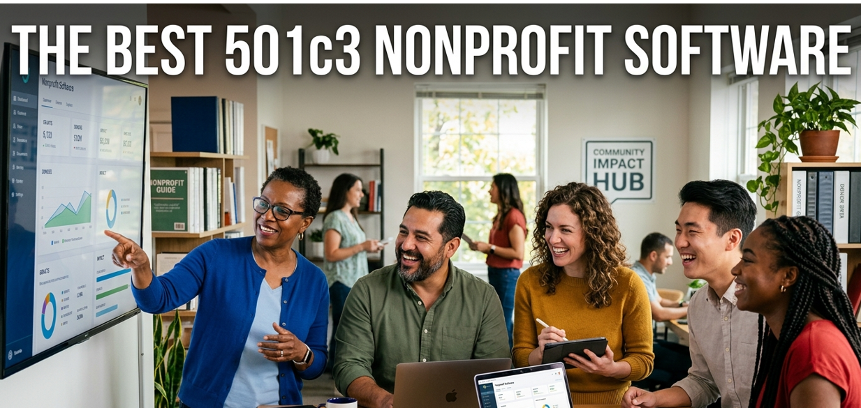 Who's the 501c3 Nonprofit Software for 2026, 2027, 2028