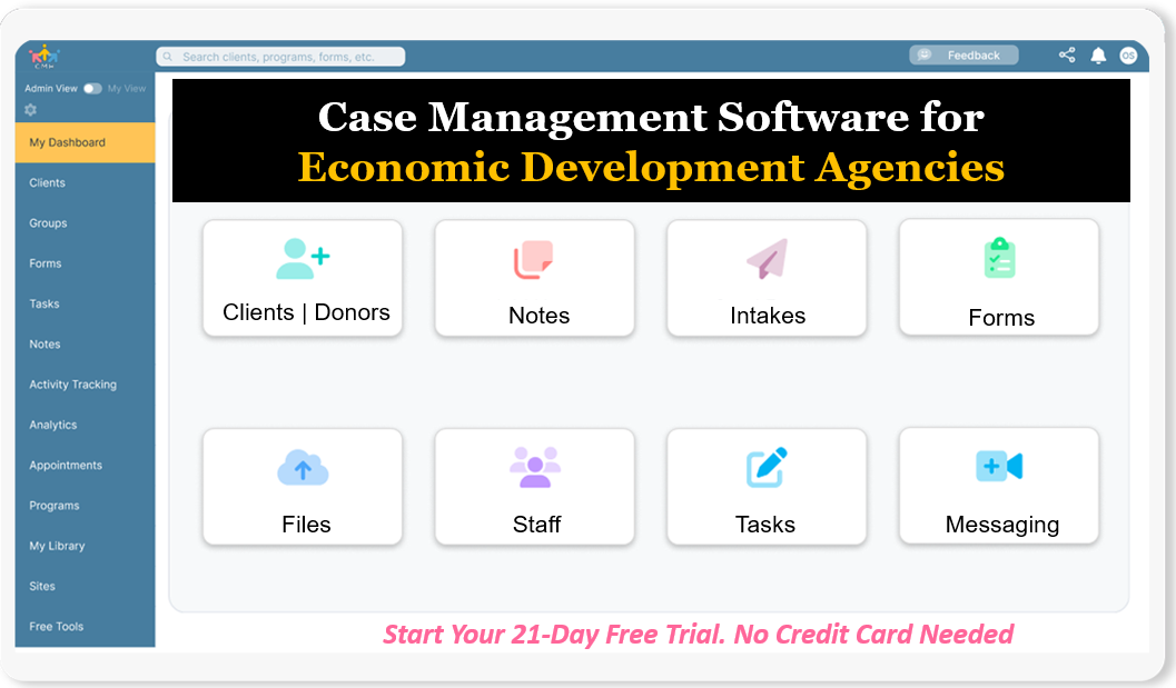Best Case Management Software for Economic Development Agencies & Nonprofits
