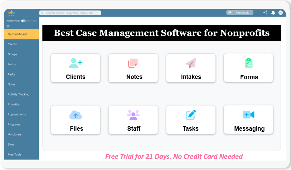 Best Case Management Software for Nonprofits 
