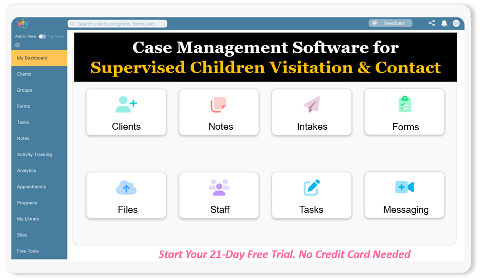 Best Child Visitation Tracking Software for Agencies and Nonprofits