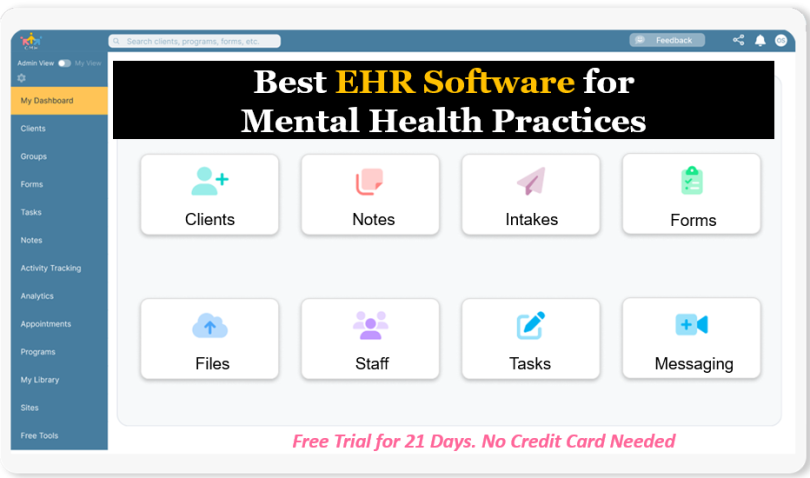 Who’s the Best EHR Software for Therapists and Mental Health Providers ...