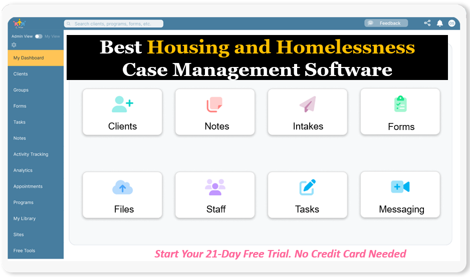 Best Housing and Homelessness Case Management Software
