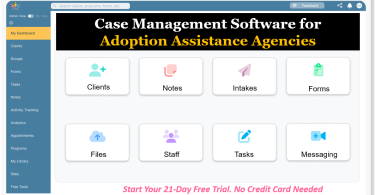 Best Software for Adoption Assistance Agencies, Nonprofits, and Caseworkers
