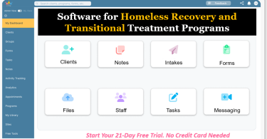 Case Management Software System for Homeless Recovery and Transitional Treatment Program