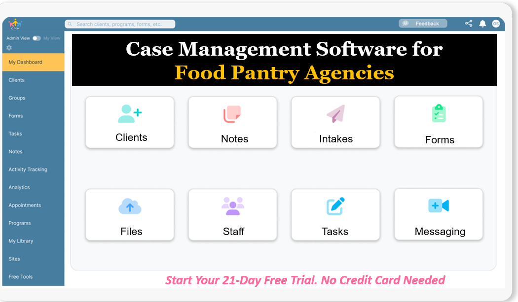 Case Management Software for Food Pantry Agencies