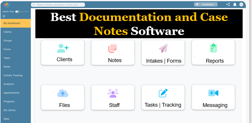 Best Software for Writing Case Notes and Managing Client Data