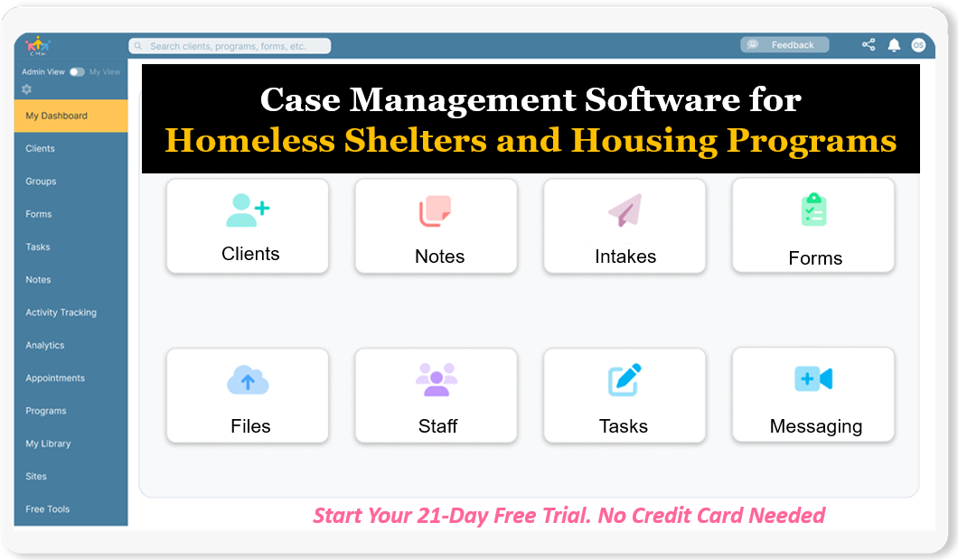 Who’s the Best Homeless Shelter Client Tracking and Case Management Software?