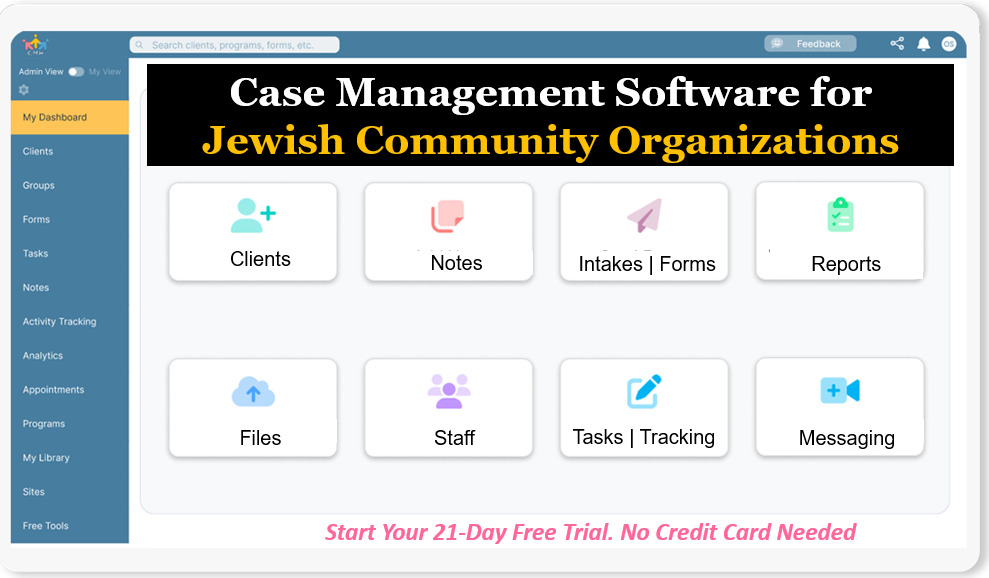 Who’s the Best Jewish Nonprofit Management Software for Client and Program Tracking?