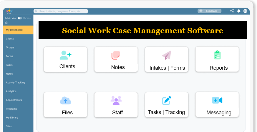 Top Social Work Client Management Software for Case Managers and Agencies and Social Workers, Welfare Workers