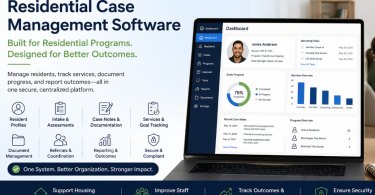 Residential Case Management Software for Resident Tracking & Reporting