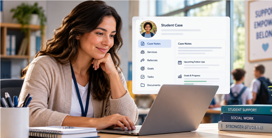 School Social Worker Case Notes & Caseload Management Software